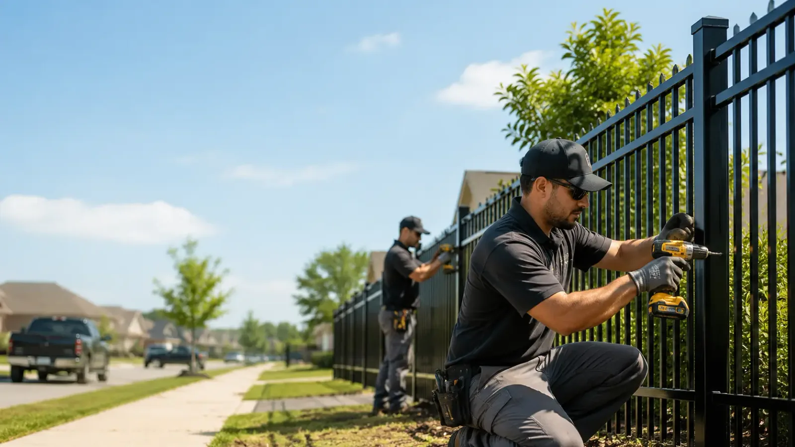 Metal Fence Installation in Centerville, GA